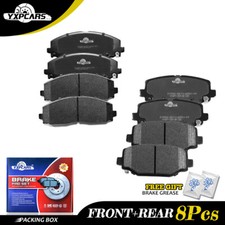 Front & Rear Ceramic Brake Pads For Dodge Grand Caravan Journey,Town & Country