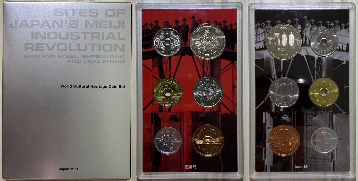 japan　old　「地所調書類」set Japan 2016 6pcs Unc Mint Set Meiji Revolution World Cultural