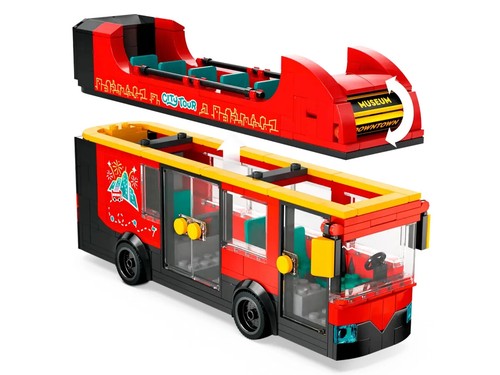 LEGO City 60407 Double-Decker Sightseeing Bus 384 pcs 7 + years New Sealed - Picture 5 of 6