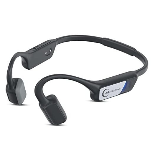 Run SE (Mojo 1) Wireless Bone Conduction Headphones - Bluetooth Open-Ear Black