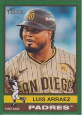 Luis Arraez #39 - Green Border - San Diego Padres - 2025 Topps Heritage
