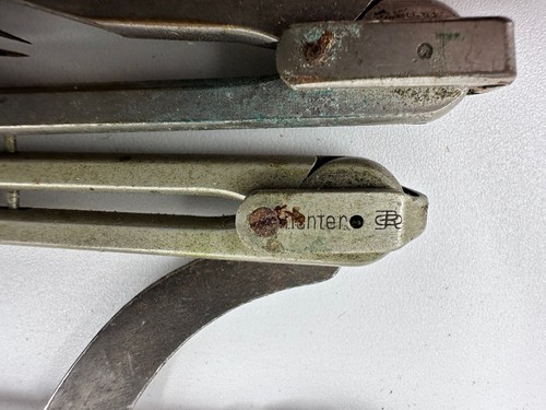 Antique Early W F Stanley & Co London Drawing Drafting Surveying Instruments - Foto 7 di 15