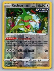 Kecleon 122/198 Chilling Reign Reverse Holo Rare