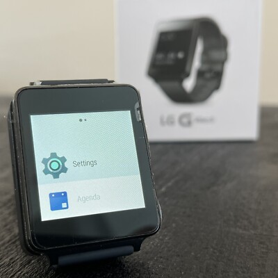 LG G Watch W100 in box | eBay