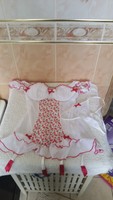 Ann Summers Cherry Picking White & Red Suspender Cami + String Size 8 Ann Summers Cherry Picking White & Red Suspender Cami + String Size 8