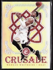 2016-17 Panini Excalibur HASSAN WHITESIDE Silver Prizm Crusade #50 Heat QTY