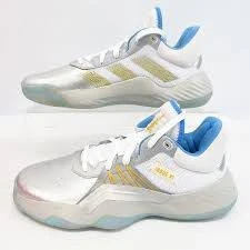 Adidas Basketball D.O.N. Edizione 1 GCA Ltblue Gol Ftwwht FW3657 Uomo Us10