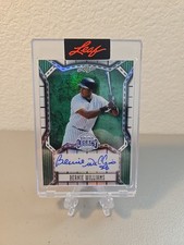 2025 Leaf Bronx Legacy Bernie Williams Auto 2/2 Green