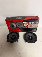 KICKER 51KSC504 KS-Series 5.25" Coaxial Speakers with .75" tweeters 4-Ohm Pair