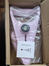 Rotating Ropeless Battle Rope Pink for Home Gym and Fitness Exercises