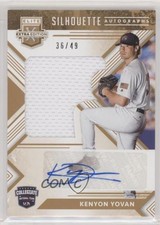 2018 Panini Elite Extra Edition Gold 36/49 Kenyon Yovan #UCSA-KY Auto hg6