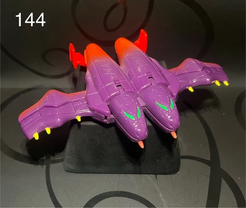 Hot Wheels Attack Pack Battle Birds Splitfire Plane Purple Mattel 1993 Vintage