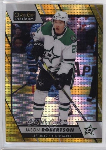 2023-24 O-Pee-Chee Platinum Seismic Gold /50 Jason Robertson #80
