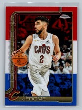 2025-26 Topps Chrome - Ty Jerome #4 Red White & Blue Refractor