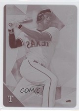 2015 Topps Finest Printing Plate Magenta 1/1 Elvis Andrus #59 2e6