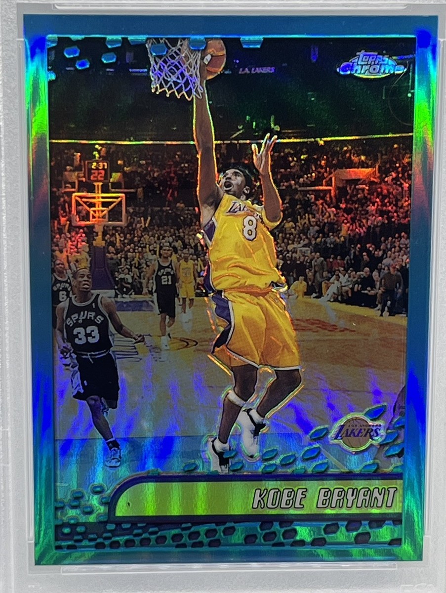2001 TOPPS CHROME KOBE BRYANT REFRACTOR PSA 9 MINT | eBay