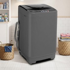 2 in 1 15.6lbs Smart Full Automatic Washing M...