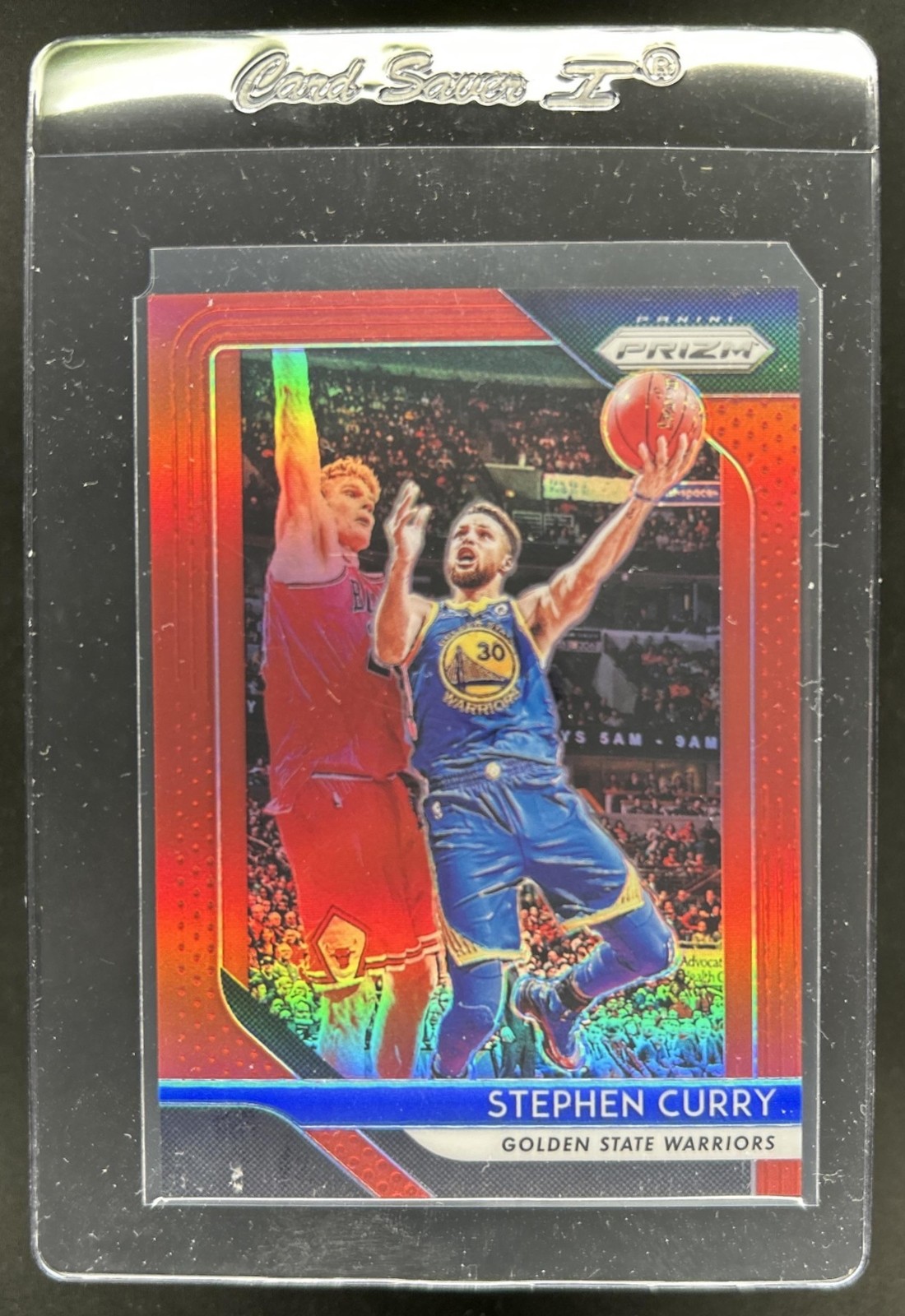 2018-19 Panini Prizm Stephen Curry Prizm Red #/299 Warriors