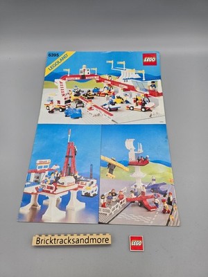 Lego  6395 Victory Lap Raceway Bauanleitung Instruction