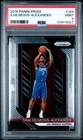 2018 PANINI PRIZM #184 SHAI GILGEOUS-ALEXANDER ROOKIE RC PSA 9