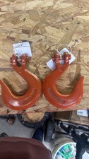Lot Of 2 Cm 716 Clevis Slip Hooks Alloy Grade 63. Lot Of 2 Cm 716 Clevis Slip Hooks Alloy Grade 63.