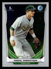 2014 Bowman #BCP36 Daniel Robertson Chrome Prospects Card