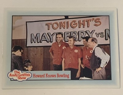 The Andy Griffith Show 1990 Pacific TV Card #318 Howard Knows Bowling