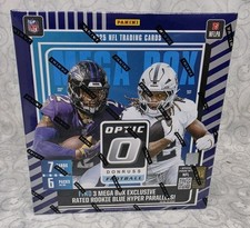 2025 Panini Donruss Optic Football Mega Box (Blue Hyper) - New / Sealed