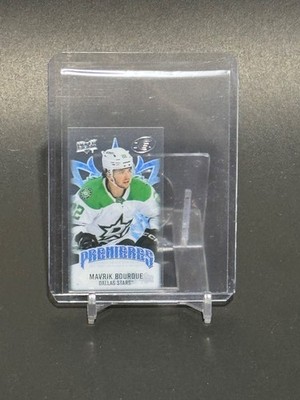 2024-25 Upper Deck Ice #MP-MB Mavrik Bourque Rookie Mini Premieres SP Dallas