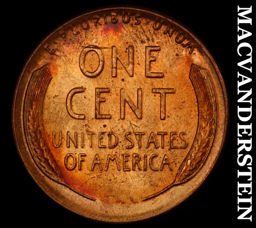 1957 Lincoln Wheat Cent- Choice Gem Brilliant Unc Luster No Reserve #J947