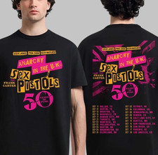 Sex Pistols 50 Years Of Punk North America Tour 2026 T-Shirt S-5XL