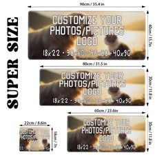 40 90cmCustom Extended Large Gaming Mouse Pad - Personalized PhotoLogo Desk Mat,