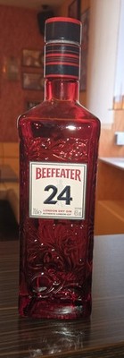 Beefeater 24 Dry Gin 700 ml - leere Flasche - Dekoration Basteln
