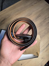 Men'S Slide Ratchet Belt, Adjustable Leather Belt for Suits  Jeans Gift Box