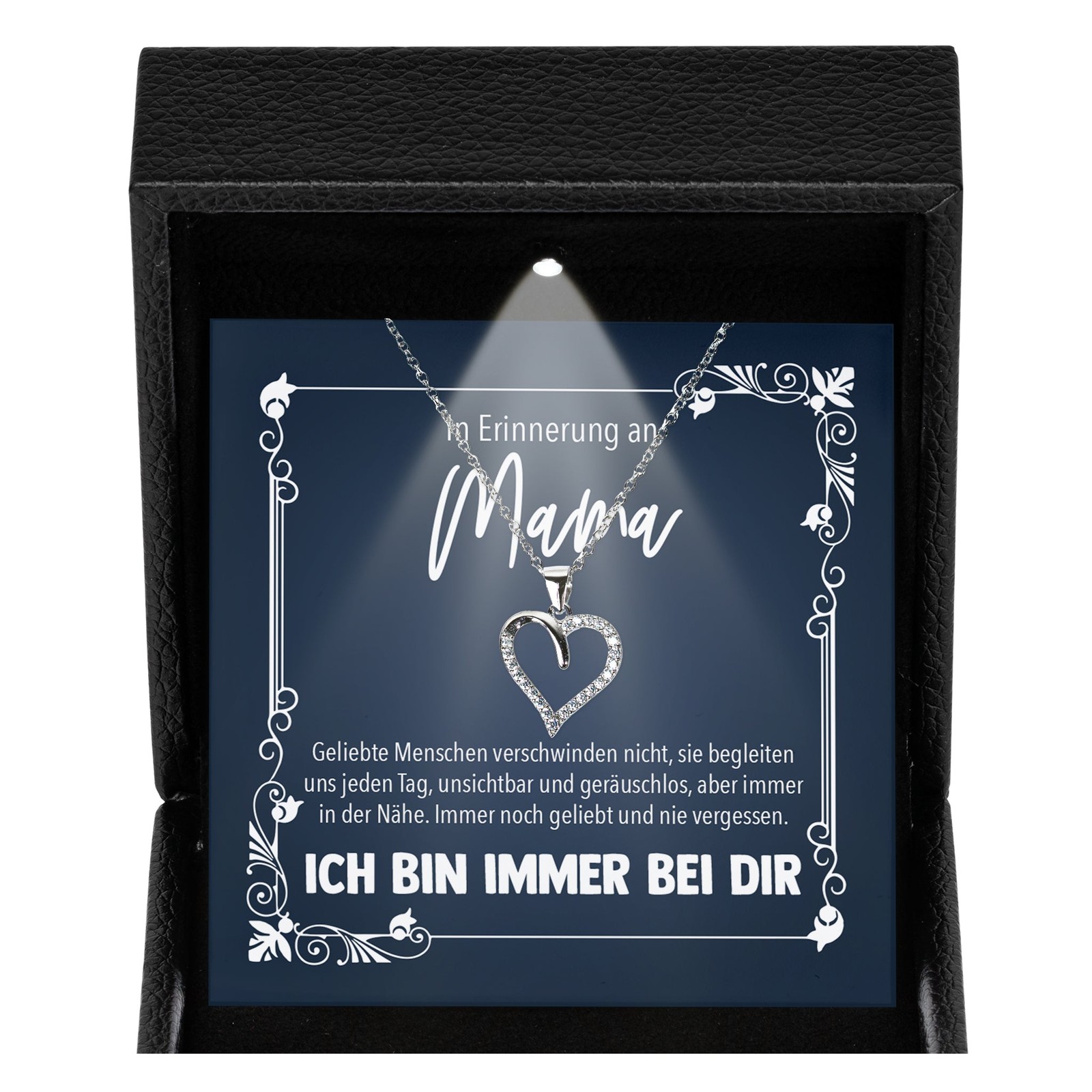 In Erinnerung An Mama Trauer Andenken Kondolenz Geschenk Sterlingsilber Schmuck