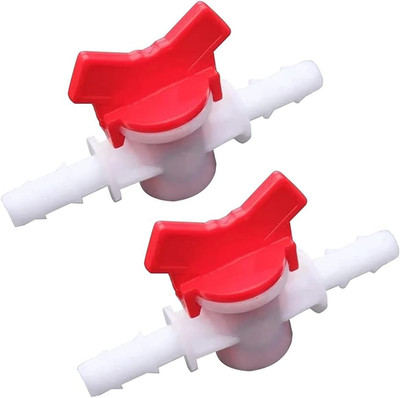 3/16  Hose Barbed Ball Valve Drip Irrigation Ball Valve Shut off Switch for Drip