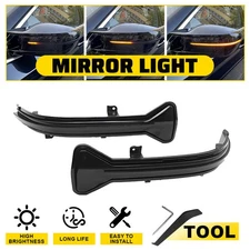 2X LED Dynamic Side Mirror Signal Light For BMW 4 Series G22 G23 G26 2020-2022