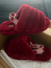 ugg slippers women red