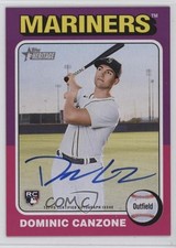2024 Topps Heritage High Number Real One Auto Dominic Canzone #ROA-DC Auto bc8