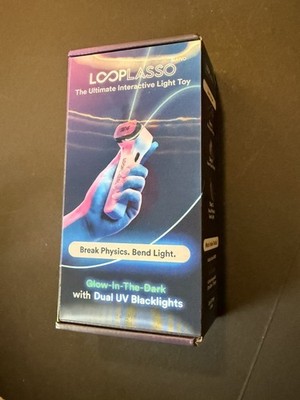 New Loop Lasso NANO Glow-In-The-Dark String Shooter with Dual Built-in UV