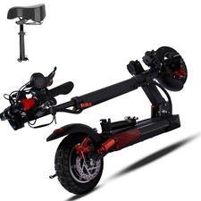 10'' Off Road Seated Electric Scooter for Adults, 800W 31 MPH Commuter E-Scooter