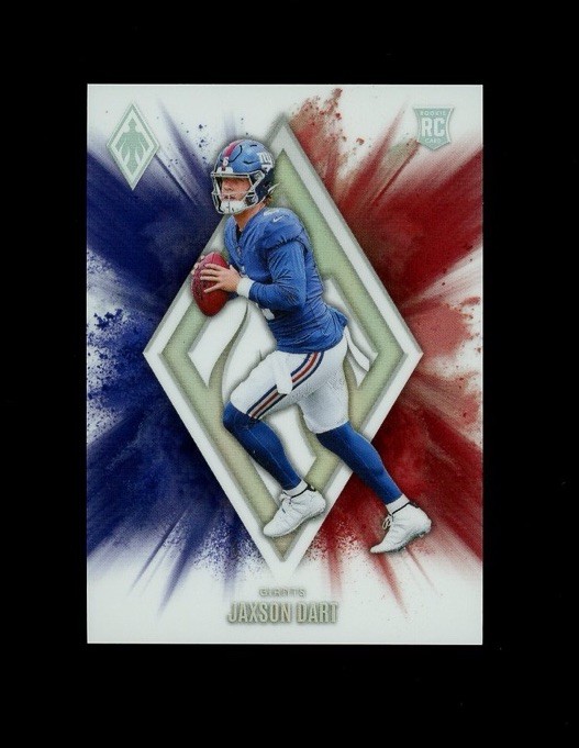 RARE 2025 Phoenix ROOKIE COLOR BLAST CASE HIT SSP JAXSON DART RC! NY GIANTS