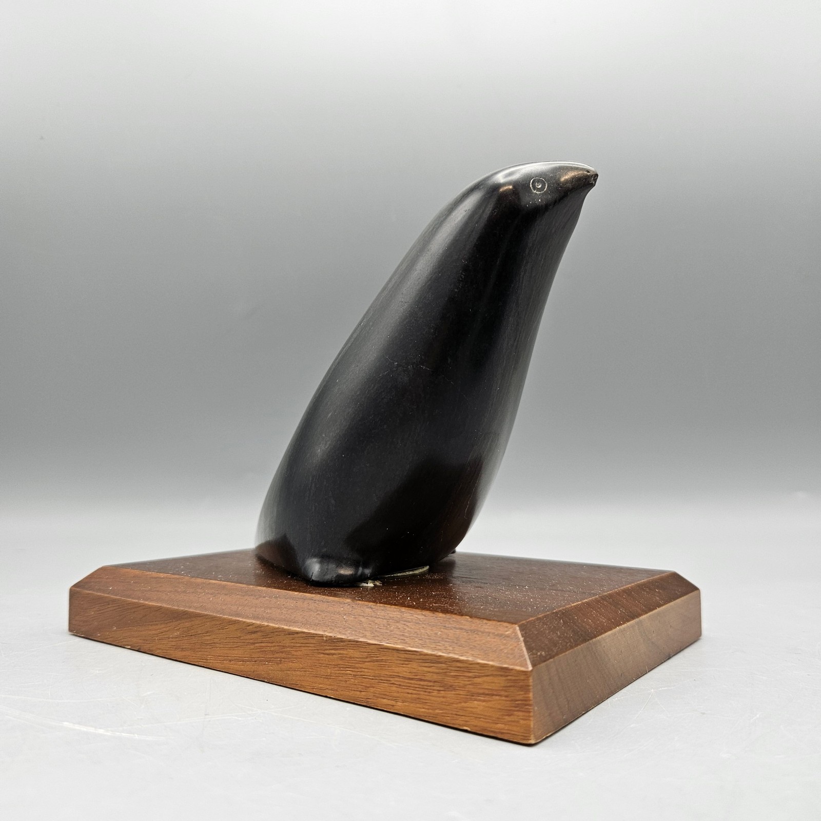 Inuit Carved Stone Bird Sculpture