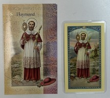 ST. RAYMOND BIOGRAPHY AND PRAYER CARD, PROTECTION,  PRAYERS, AND BLESSINGS