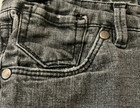 Levis Size 14 Reg Girls Skinny Fit Adjustable Waist Black Wash Denim — photo 4