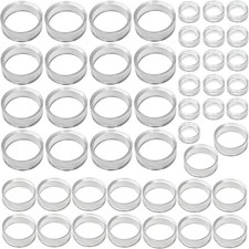  48 Pack Baseball Display Stand,Spheres Holder, Clear Ring, clear