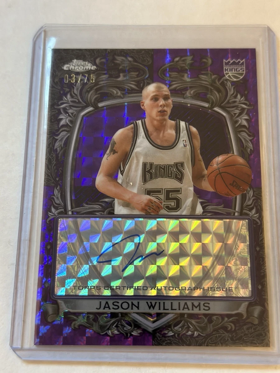Topps Jason Williams Basketball Serial Numbered Sports Trading