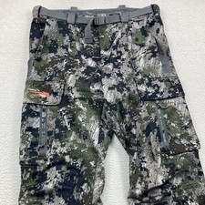 Sitka Gear ESW Early Season Whitetail Pants Men 38T Digital Camo Cargo Hunting