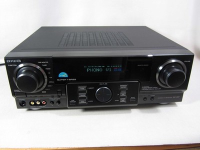 Aiwa AV-S17 Receiver HiFi Stereo Vintage 2 Channel Phono Powerful Home Audio