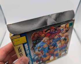 2 GAMES: X-MEN + MARVEL vs STREET FIGHTER [JP Sega Saturn,1997-98,CIB] + 4MB RAM